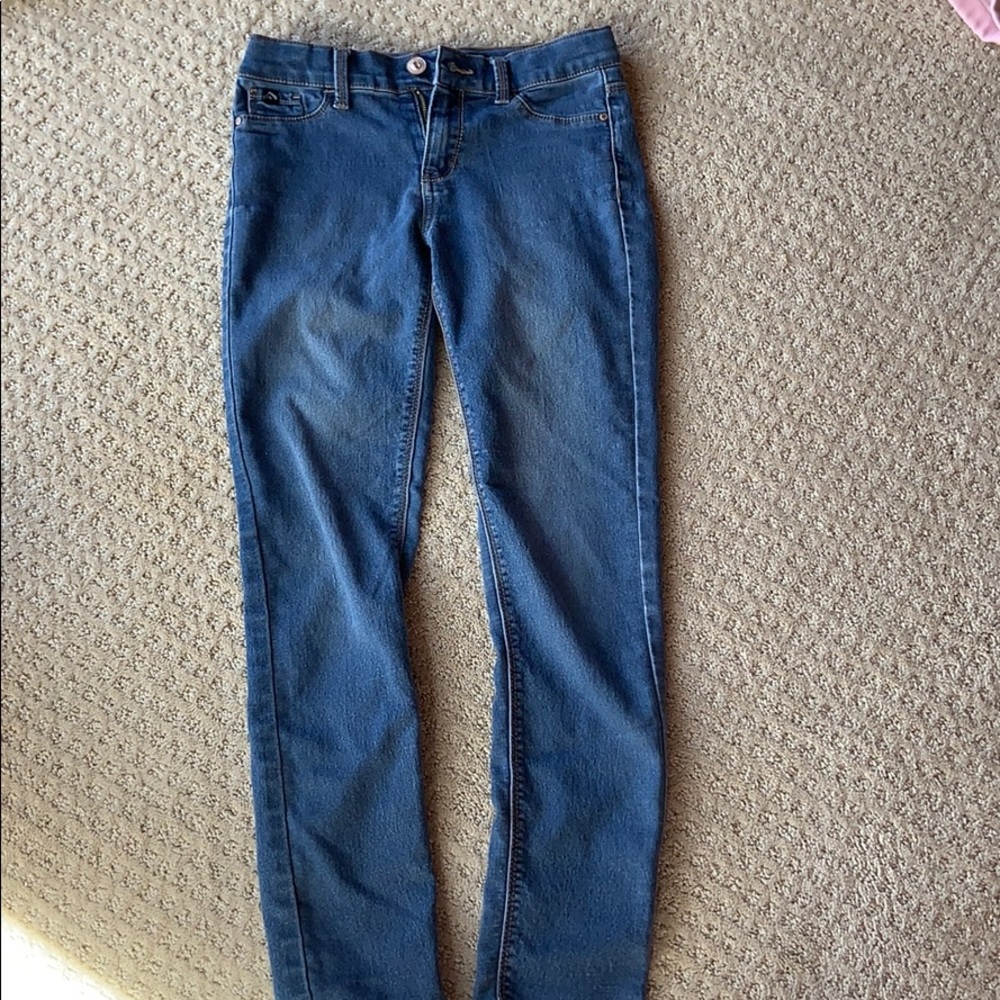 Blue super skinny Jordache jeans